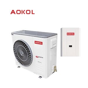 Pompe à chaleur monobloc compacte blanche à ventilateur unique R32 EVI WIFI 3 en 1, unité de chauffage à source d'air - Product Image 4