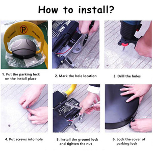 Equipo para Estacionamiento, Bloqueo Automático de Espacio de Estacionamiento, Venta Caliente de Fábrica, Bloqueo de Reserva de Estacionamiento - Product Image 5