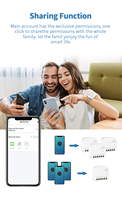 Module de relais intelligent WiFi facile à installer, contrôlable à distance via une application, adapté aux maisons intelligentes.
