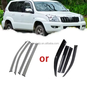 Pour Toyota Land Cruiser Prado 120 J120 FJ120 2003-2009 Lexus GX 470 Accessoires PC Déflecteurs de fenêtre latérale/Visières de sourcil de pluie - Product Image 1