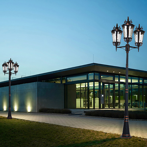 Lampadaire extérieur classique Casa <span class=keywords><strong>Marseille</strong></span>, étanche, pour jardin, poteau lumineux, lampes de jardin à LED - Product Image 5