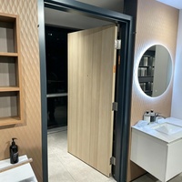 UL Listed Fire Rated Wood Door Commercial Fireproof Timber Interior Doors for Hotel