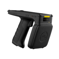 Lecteur portable intelligent de codes-barres QR et RFID, scanner PDA UHF Impinj pour l'inventaire d'entrepôt