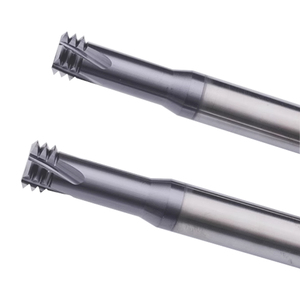 Fresa de fresado Bibo UNC de 3 dientes con extremo plano para máquinas de fresado, recubierta OEM para corte de metal y acero CNC - Product Image 4