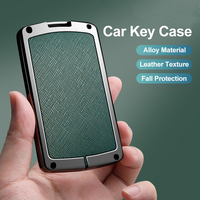 Coque de clé de voiture en métal et cuir de qualité supérieure pour Renault Megane 4 Captur Kadjar Koleos Talisman Espace 5 – Vente en gros
