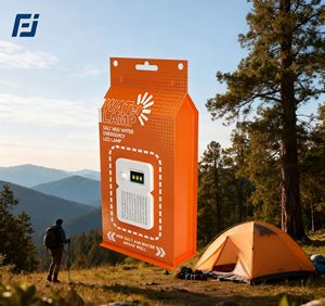 Thân thiện với môi trường LED cảnh báo khẩn cấp phiêu lưu ánh sáng nước-powered Backpacking bánh đi bộ đường dài ánh sáng cắm trại đèn - Product Image 1