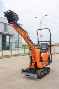 โปรโมชั่น รถขุดขนาดเล็ก 0.8 ตัน 1 ตัน ระบบไฮดรอลิก รถขุดตีนตะขาบขนาดเล็ก สำหรับขายส่ง - Product Image 3