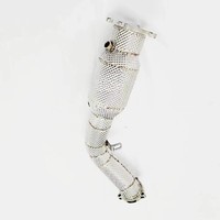 Tuyau d'échappement extrême pour Audi A5 B8 2.0T avec catalyseur modifié et catalyseur intégré, pièce de modification automobile, tuyau de course à haut débit