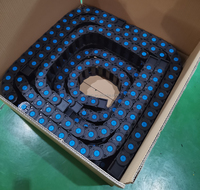 Cadena de protección de cable de plástico CNC, cadenas de arrastre de cable