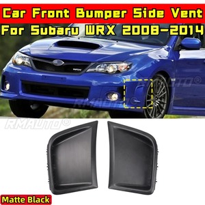Pour Subaru WRX 2008-2014 : Kit Carrosserie, Cache-Grilles d'Aération Latéraux pour Pare-chocs Avant, Accessoires Auto - Product Image 2