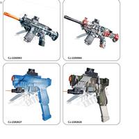 Pistola de Agua Eléctrica Automática M416, Juguete de Disparos con Balas de Espuma, Pistola Eléctrica para Piscina y Playa, Juguete de Verano