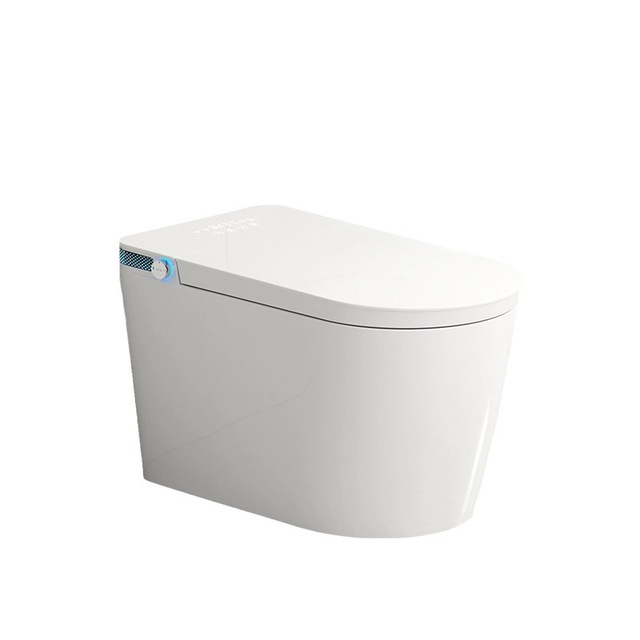 Bathroom Watermark Flush Bidet Ceramic Two Piece Smart Toilet Intelligent Ceramic Toilet