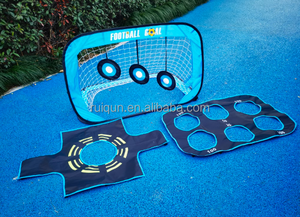 Poste de fútbol plegable emergente estilo tren más vendido Equipo de entrenamiento de fútbol divertido para niños - Product Image 5