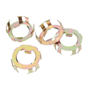 4 pièces de retenue d'écrou de broche de remorque Fixation sécurisée de l'écrou de broche de roue Remplacement pour l'écrou de blocage EZ-Lube 2 à l'essieu <span class=keywords><strong>8K</strong></span> Dexter - Product Image 1