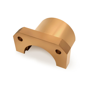 Buje de bronce con estructura de brida única con manguito de cojinete de cobre para aplicaciones industriales - Product Image 1