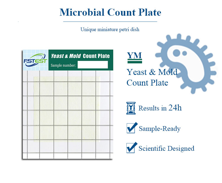 FSTest Rapid Yeast and Mold Prepared Media Plate Foodborne Pathogens Assay