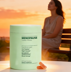 Vitamine in Gommose per la Menopausa |   60 caramelle gommose vegane |   Integratore Alimentare per Scatti <span class=keywords><strong>di</strong></span> Calore, Sudorazioni Notturne e Supporto per il Benessere dell'Umore - Product Image 3