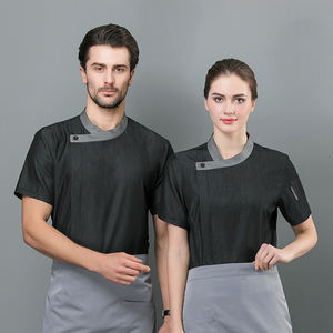 Vêtements <span class=keywords><strong>de</strong></span> cuisine pour chef pâtissier, uniforme <span class=keywords><strong>de</strong></span> chef, veste à manches longues, hôtel, restaurant, pour femmes et hommes, vêtements <span class=keywords><strong>de</strong></span> cuisine en gros, hauts - Product Image 3