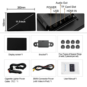 11.5inch Car Rear Seat Entertainment RSE IPS Touch Screen WiFi <b>HDMI</b> In <b>USB</b> TF Card Car Monitor Headrest Video Player Multimedia - Product Image 2