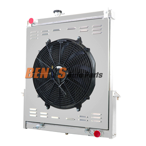 3 hàng tản nhiệt che đậy quạt tiếp sức cho Nissan tuần tra gu y61 3 4 5 4.8 TB48 2002-18 - Product Image 1