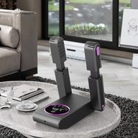 Stérilisateur de bottes portable pliable à synchronisation intelligente Séchage régulier avec minuterie intelligente pour usage domestique Séchoirs à chaussures électriques
