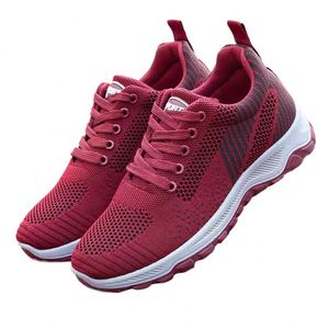 Zapatillas Deportivas Transpirables de Malla Ligera con Plataforma para Caminar, para Hombre y Mujer, Primavera, Verano, Otoño, Cómodas e Informales - Product Image 1