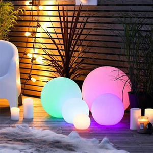 <span class=keywords><strong>Luces</strong></span> led de <span class=keywords><strong>colores</strong></span> RGB para jardín, bola solar, enchufe transformador, <span class=keywords><strong>luces</strong></span> led de esfera para exteriores, fiesta, piscina, lámpara redonda de bola impermeable - Product Image 3