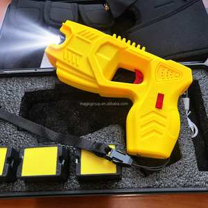 X26 Pistolet de sécurité télécommandé anti-ours longue portée 5M, modèle jouet d'entraînement, pour la sécurité en camping extérieur, avec lampe torche LED rechargeable - Product Image 3