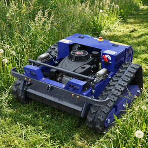 Tondeuse à gazon robotisée sans fil autopropulsée à batterie rechargeable, zéro émission, télécommandée, pour terrains aquatiques - Prix usine - Product Image 1