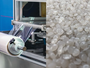 فيلم حراري قابل للانكماش من مادة POF بالجملة، أكياس ختم جديدة قابلة للطي، فيلم أسطواني بسماكة 1.2-3 سم وعرض 20-90 سم للاستخدام الزراعي - Product Image 5