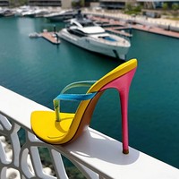 Escarpins à talons aiguilles très hauts, à bout métallique, pointu et fendu, couleur bonbon, style européen-américain, tendance printemps-été, transfrontaliers