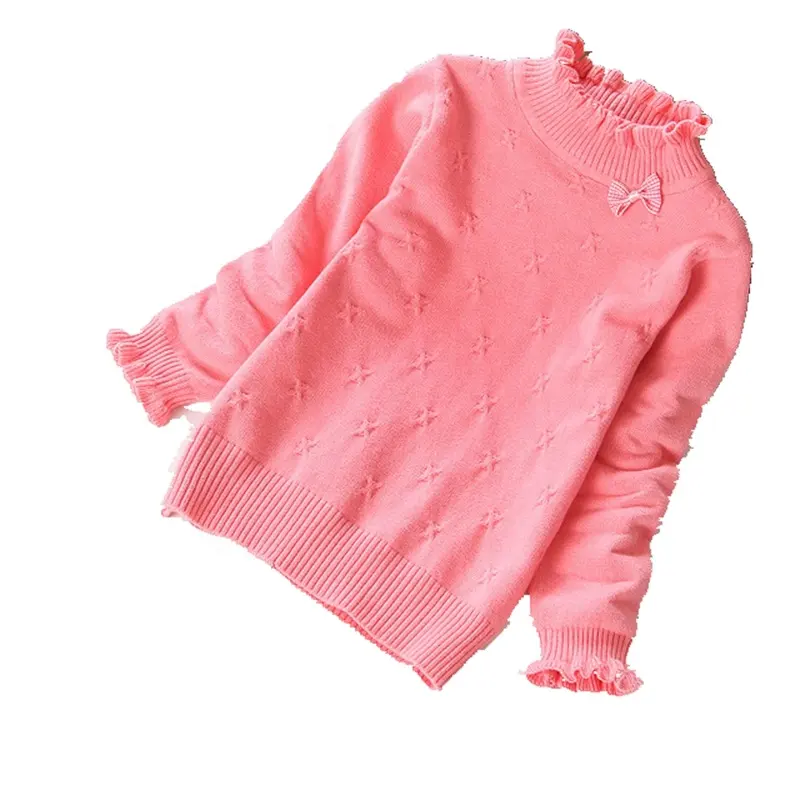 Suéteres de algodón para niñas, ropa de moda para niños de 2 a 10 años, otoño e invierno, novedad, gran oferta, 2022