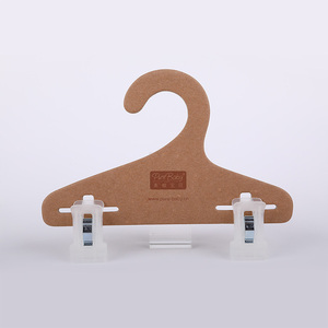 Perchas Multifuncionales Flexibles <span class=keywords><strong>de</strong></span> Cartón Kraft con Logotipo Personalizado, Material Reciclado Ecológico <span class=keywords><strong>de</strong></span> 3 mm, para Pantalones, Shorts, Faldas, Niños y Bebés - Product Image 4
