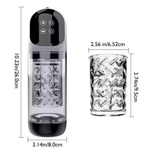 Juguete Sexual Eléctrico con Copa Giratoria Automática, Masturbador con Succión Totalmente Automática, Baño de Agua para Autoestimulación Masculina - Product Image 4