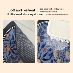 Posavasos para Taza de Café, Alfombrilla Protectora Resistente al Calor, Lavable, Tejida, de Poliéster de Pelo Cortado, Antideslizante, Alfombrillas para Puerta, Gran Venta 2025 - Product Image 6