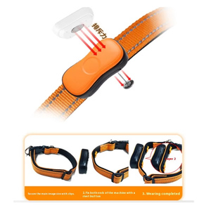 Traceur <span class=keywords><strong>GPS</strong></span> sans fil 4G à double sens pour chiens et chats Dispositif de sécurité géo-clôture avec moniteur vocal et appel bidirectionnel - Product Image 4