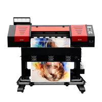 Impresora Digital de Inyección de Tinta Eco-Solvente para Crear Pósters Personalizados, Papel Tapiz, Vinilos para Autos, Lona de PVC, Adhesivos, Publicidad, etc.