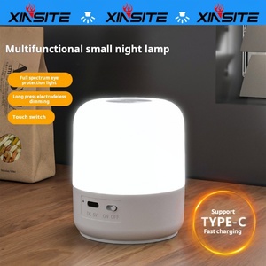 ไฟ LED พกพาแบบพกพา แสงนุ่มนวล ป้องกันดวงตา ใช้ในกรณีฉุกเฉิน ควบคุมด้วยการสัมผัส ตั้งเวลาได้ สร้างบรรยากาศ ใช้สำหรับตั้งแคมป์ - Product Image 2