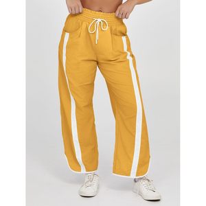 Pantalon large décontracté pour femme, taille élastique, couleur contrastée, style Y2K - Product Image 5