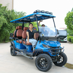 รถกอล์ฟออฟโรด 6 ที่นั่ง CAMP Luxury สำหรับเที่ยวชมสถานที่  รถคลับคาร์ แบตเตอรี่ลิเธียม 72V รถบักกี้ 72v รถกอล์ฟ CAMP Luxury 6 ที่นั่ง ออฟโรด - Product Image 4