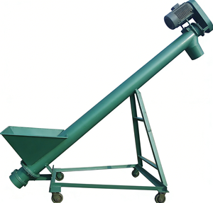 Nouvelle machine de transport à vis horizontale pour le transport de poudres, granulés et matériaux en vrac, acier au carbone industriel, capacité de 1 à 5 t/h - Product Image 2