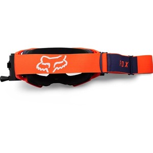 Gafas Deportivas Fox Airspace Stray Fluorescent Orange Navy Blue Roll Off - Product Image 2