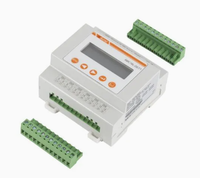 Medidor de Energía Monofásico Acrel para Riel DIN, DC48V, 6 Circuitos, AMC16L-DETT, RS485, Estación Base de Torre, Monitoreo de CC