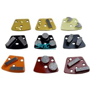 Fabriek Custom Groothandel Van Hoge Kwaliteit 30 Grit Trapezium Schuurgereedschap Diamant Slijpen Blok Voor Epoxy Verwijdering Betonnen Vloer - Product Image 4