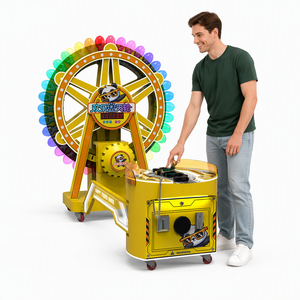 Équipement d'amusement de tir au <span class=keywords><strong>laser</strong></span> de ballons entièrement automatique, Grande Roue de la Joie, Console de jeu d'arcade extérieure - Product Image 5