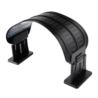 Ceinture lumineuse LED multifonctionnelle pliable et portable avec boucle en nylon réglable pour la taille, le dos et les lombaires, usage domestique