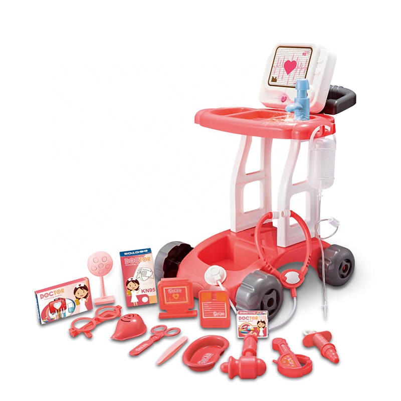 Детская развивающая игрушка Jinying, ролевая игра, набор инструментов для стоматолога, чемодан, медицинская игрушка, ролевая игра, игрушка-врач