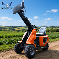 NIMBUS EuroV Compliant Skid Steer Loader Penggerak Hidrolik Perawatan Mudah Kualitas Handal Tahan Lama Skid Steer Loader