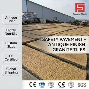 Pavés en <span class=keywords><strong>granit</strong></span> naturel épais G603, pavés de pavage robustes pour allées, pour les entrées d'hôtels et de complexes hôteliers commerciaux - Product Image 2