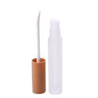 CF Wholesale – Tubes de brillant à lèvres vides personnalisables avec logo, ronds et mats, capacité 3 ml, pour emballage cosmétique et rouge à lèvres